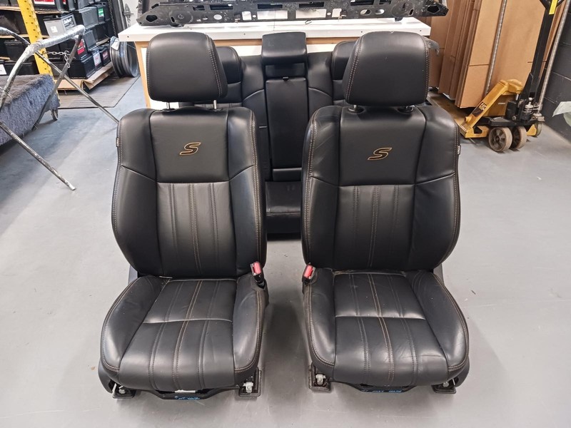 15-'23 CHRYSLER 300 Black Leather Electric Seat Set OEM