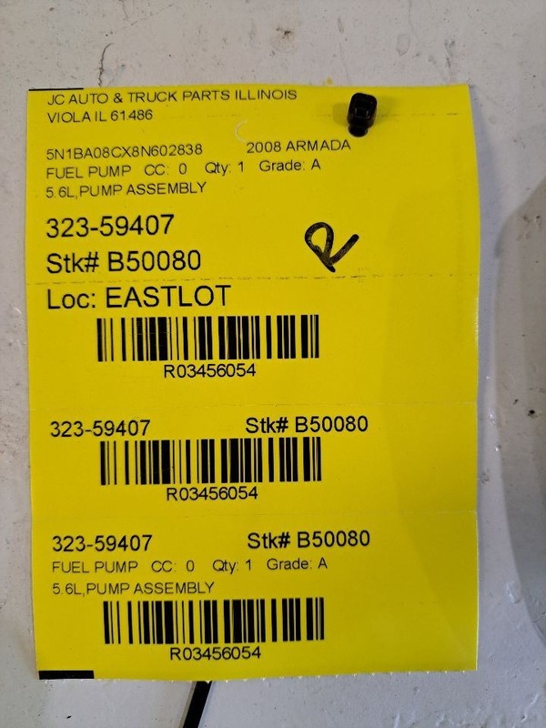 Fuel Pump Assembly With Flex Fuel Fits 05-15 TITAN 3456054