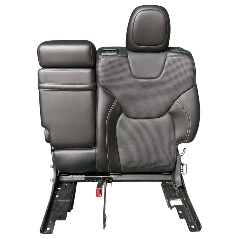 2015-2018 Jeep Cherokee Rear Left 2nd Row Upper Seat Leather W/ Cup Holder OEM