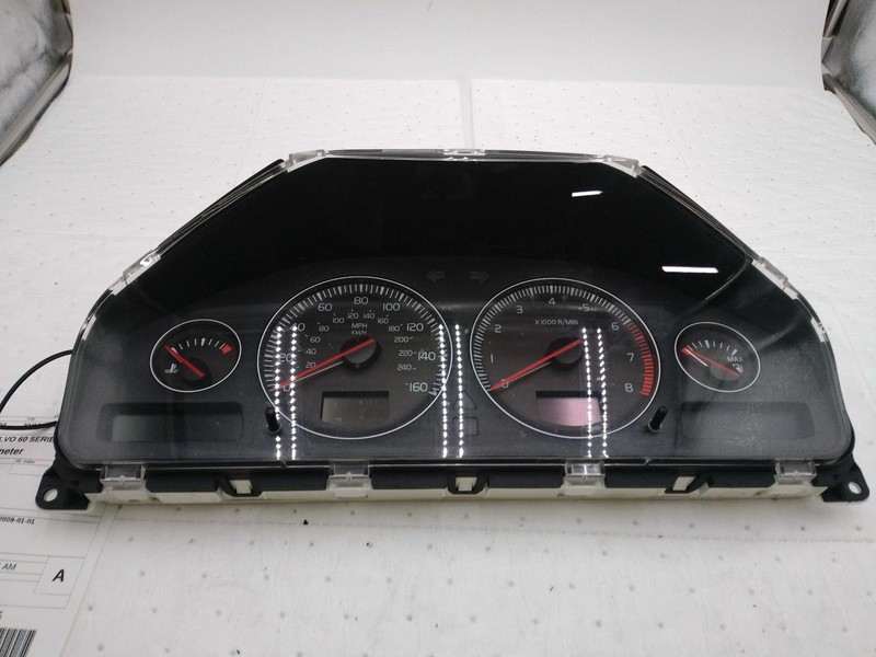 2009 Volvo S60 Speedometer Gauge Blue OEM 86028842 150k Miles NJ25-24002