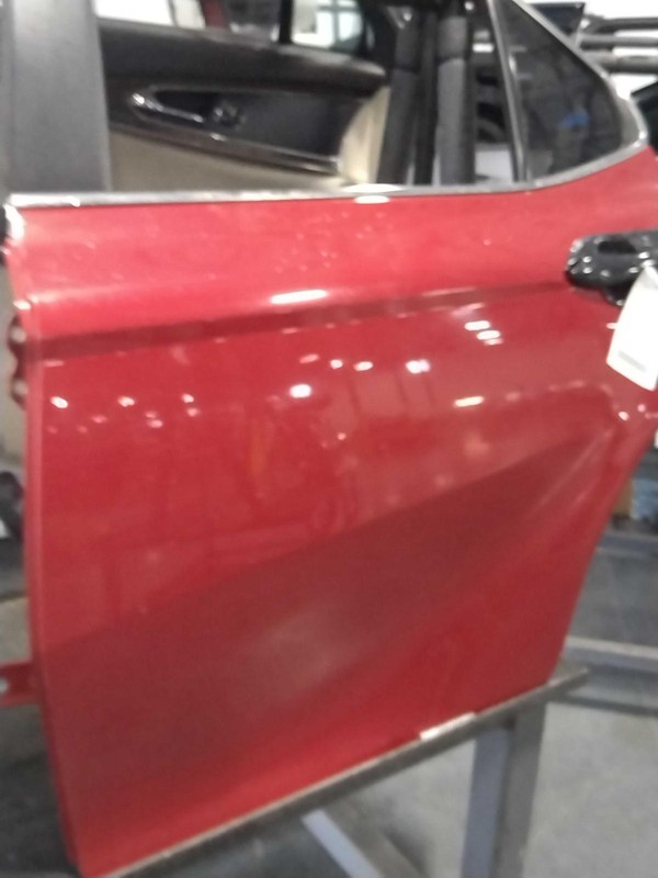 2019 Toyota Camry Left Rear Door Red Used 73000 Miles OEM Part #653526