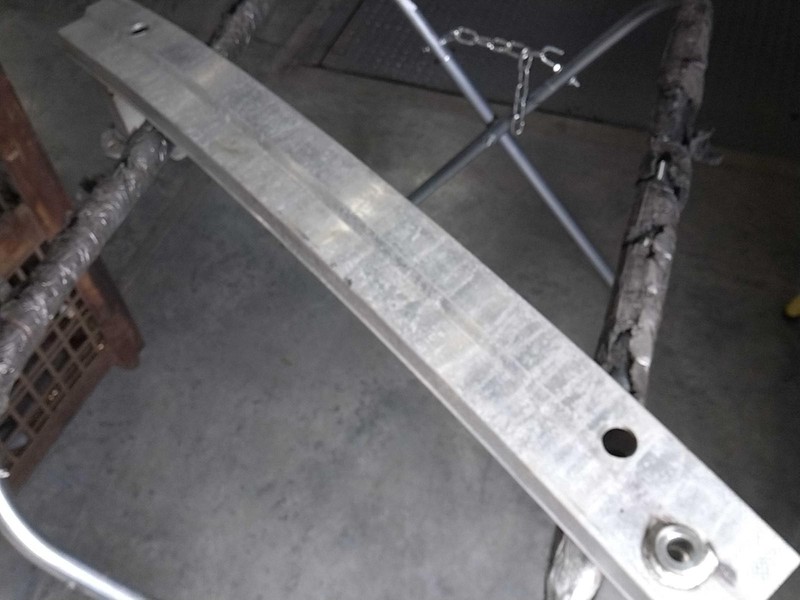 2018 Jeep Compass OEM Grey Bumper Impact Bar 68243701AA - Used, 88k Miles