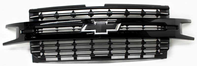 OEM Upper Grille For Chevrolet Silverado 1500 LT Trail Boss Black 84493318
