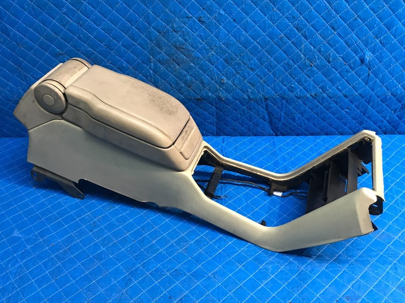 1992-99 Mercedes S500 Center Console Armrest Storage OEM Beige