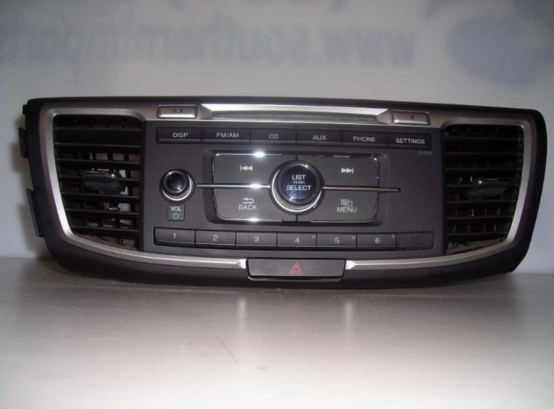 Audio Equipment Radio Sedan Receiver And Face Panel Fits 13-15 ACCORD 429241