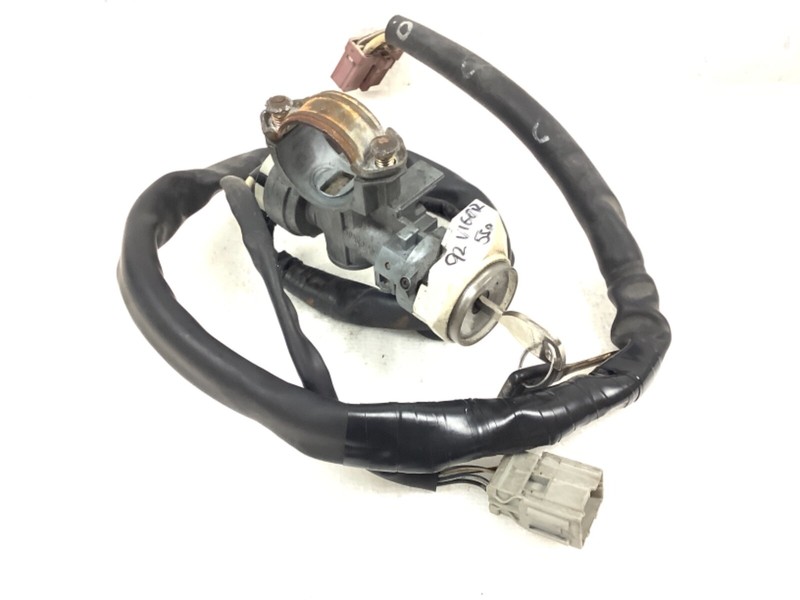 92-94 Vigor MT Ignition Switch Assy Steering Wheel Lock Key Pigtail Used OEM
