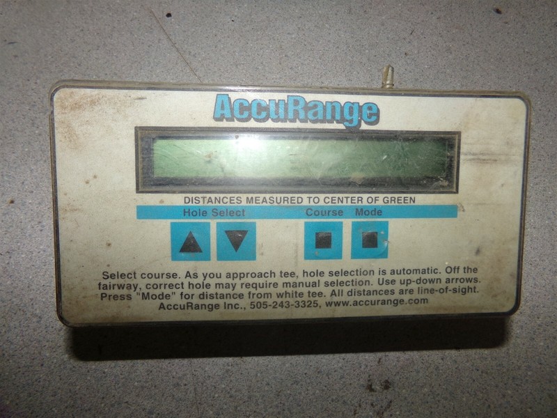 AccuRange Golf Hole Course Distance Measure Controller*FREE SHIPPING*