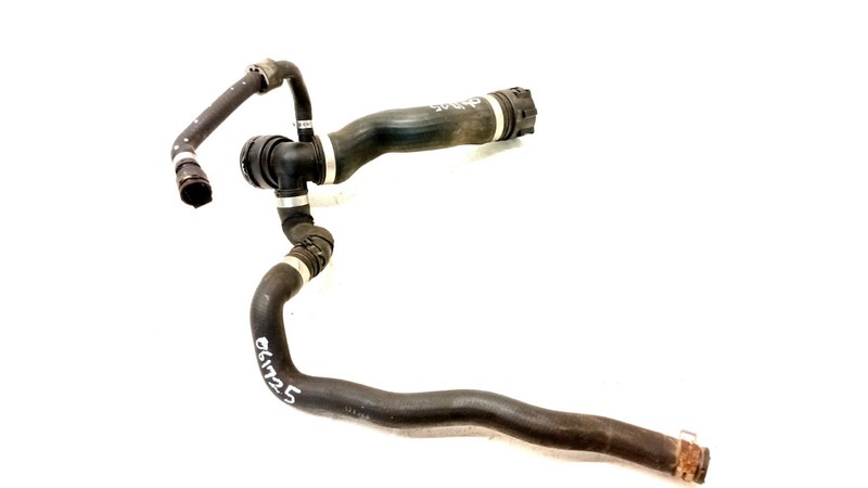 10-19 BMW F10 535i 640i 740i OUTLET RADIATOR COOLING HOSE PIPE SET OEM 061725