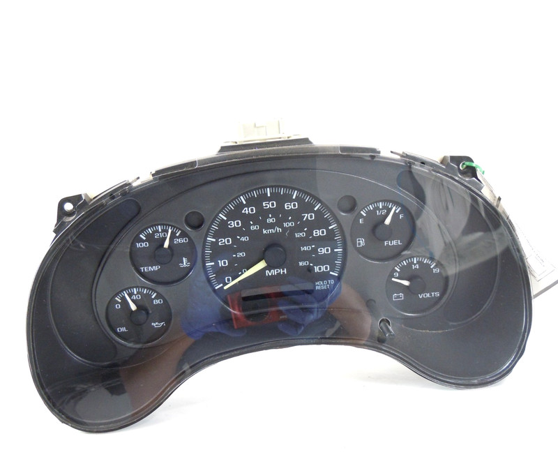 2000 00 Chevrolet S10 Speedometer Instrument Cluster MPH OEM 186K 16267365