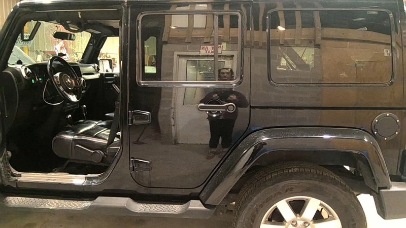 Driver Rear Side Door Full Door VIN W 6th Digit Fits 11-18 WRANGLER 3636398