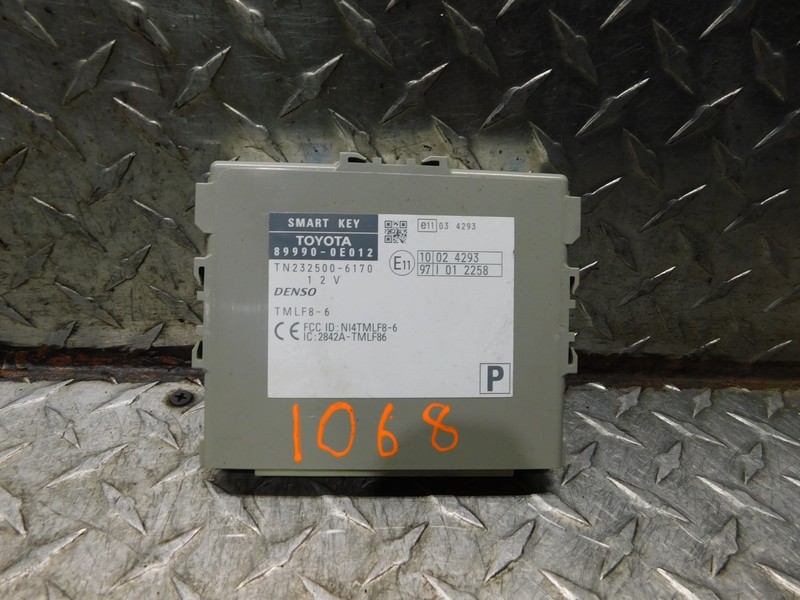 2012 LEXUS RX350 SMART KEY CONTROL MODULE 89990-0E012