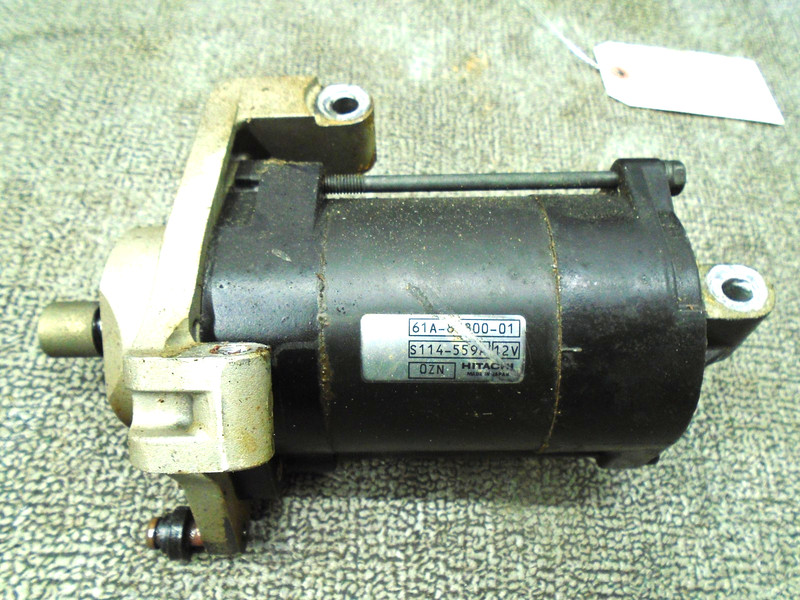 OEM YAMAHA 1990 - 2003 200-250 HP OUTBOARD STARTING MOTOR ASSY 61A-81800-01-00