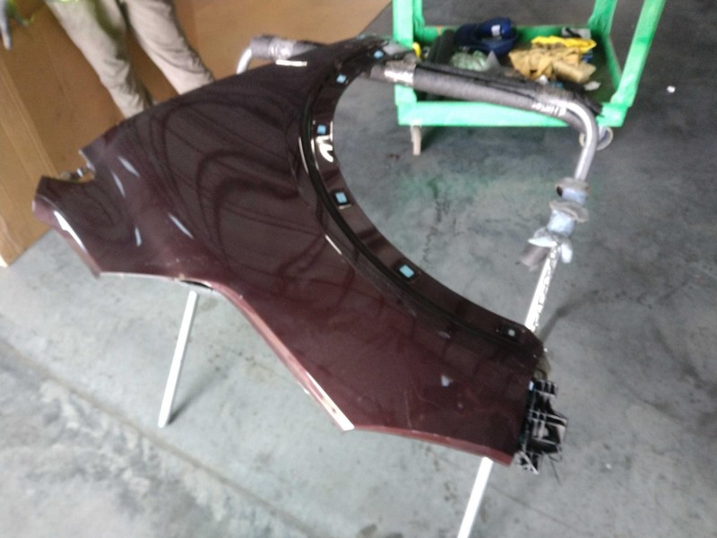2016 KIA SORENTO Maroon Left Fender 89585 - Used, 98K Miles, OEM Quality