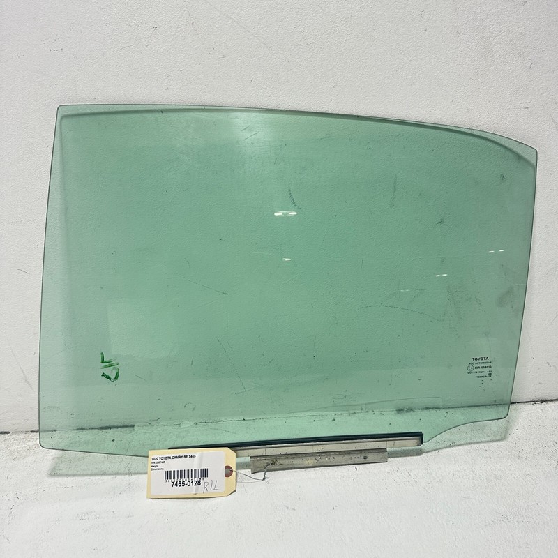 2018-2024 TOYOTA CAMRY SE DOOR GLASS WINDOW REAR LEFT DRIVER SIDE OEM
