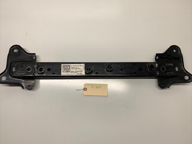 17-20 TESLA MODEL 3 REAR BUMPER REINFORCEMENT IMPACT BAR BEAM OEM N-1614 S24