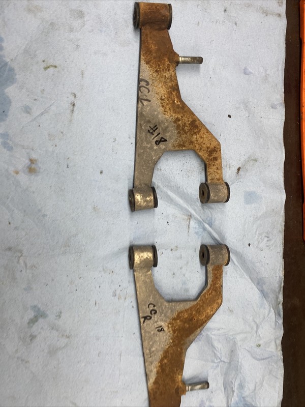 (2) Club Car DS Golf Cart Front right or left Side A Arm #18