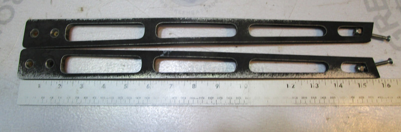 Bayliner Capri 15.75" Port Left Starboard Right Side Windshield Support Brackets