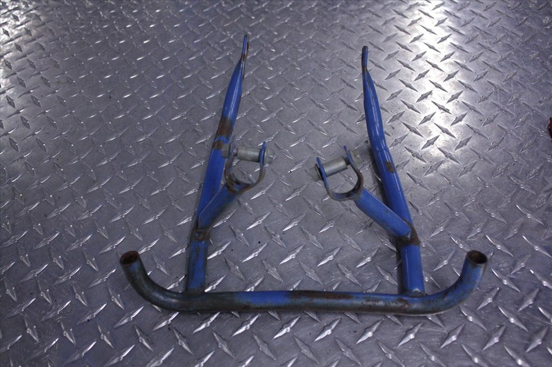 87 SUZUKI LT 80 FRONT BUMPER MOUNT FRAME METAL GUARD SHIELD GRILL LT80
