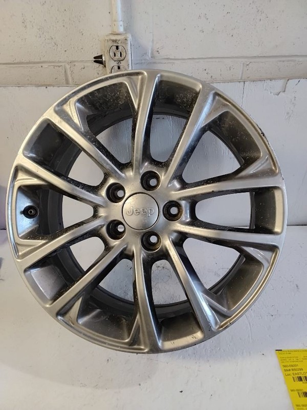 2019 Jeep Cherokee Wheel Rim 17x7 Aluminum 10 Spoke Opt WFM Silver