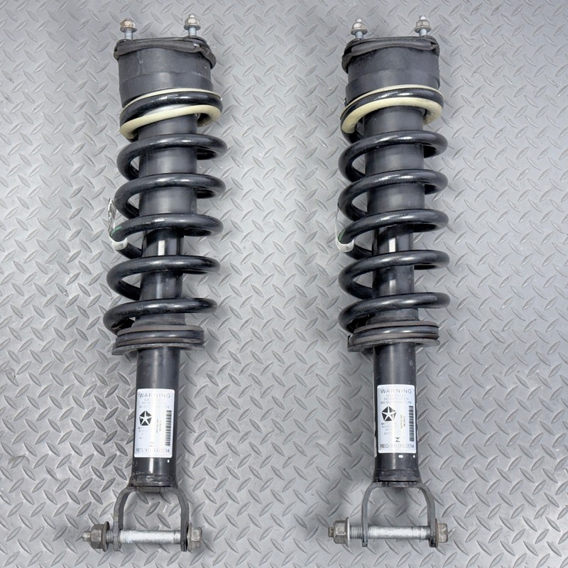 ✅ 19-26 RAM 1500 5th OEM FRONT LEFT & RIGHT COIL SPRING SHOCK ABSORBER STRUT 55K