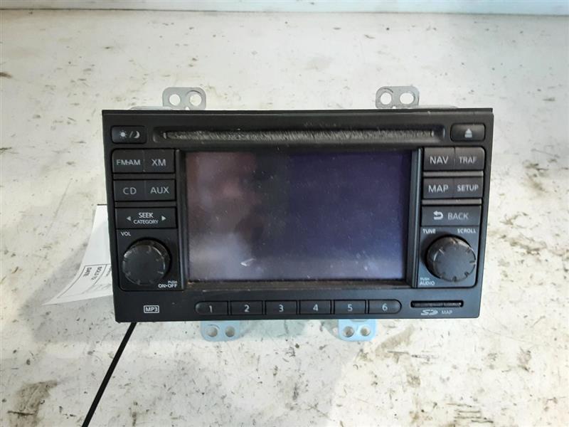 11 Nissan ROGUE Radio Receiver AM FM Navigation 6 Disc Bose CD thru 5/11