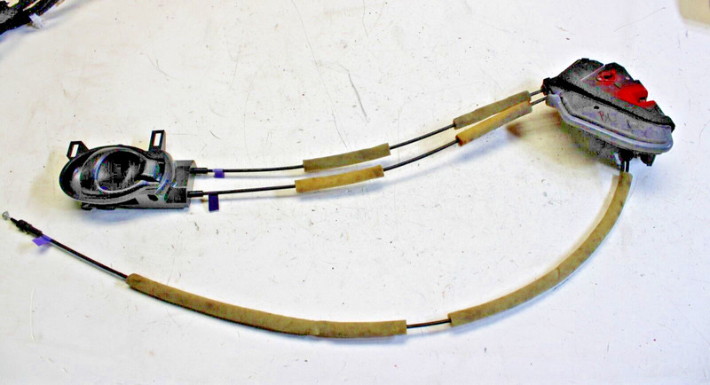 14-19 Nissan Versa Note REAR LEFT DOOR LOCK ACTUATOR LATCH W CABLES OEM