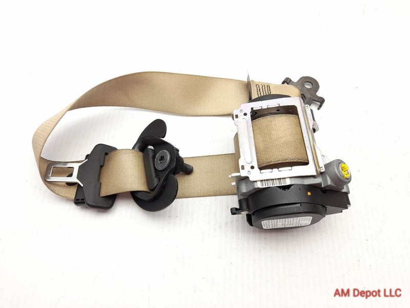 2012 BMW 535i 550i GT F07 Front Right Passenger Seat Belt Veneto Beige 7233514