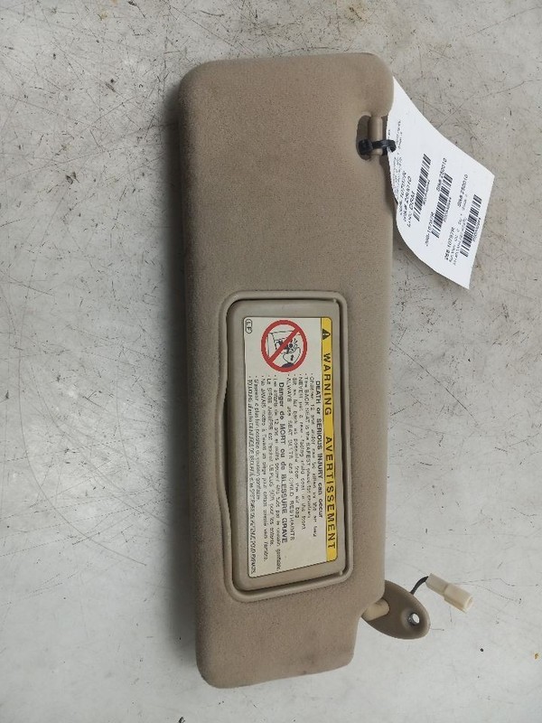 Passenger Sun Visor Illuminated Fits 02-03 LEXUS ES300