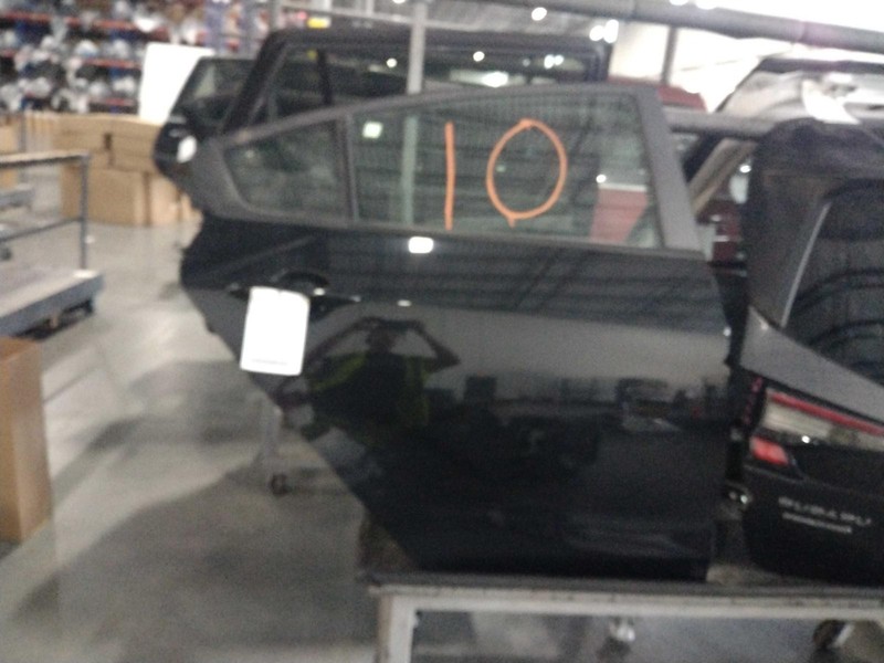 2016 KIA FORTE Rear Right Door Black OEM Used 72000 Miles - 416284