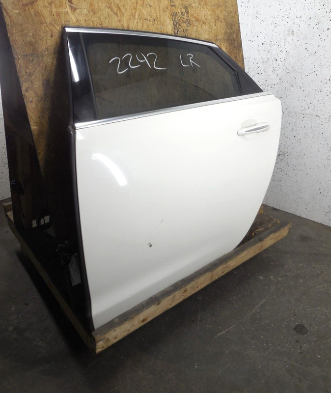 2010-2013 Jaguar XJL Rear Door Assembly Driver Left LH 124" WB OEM White NEL