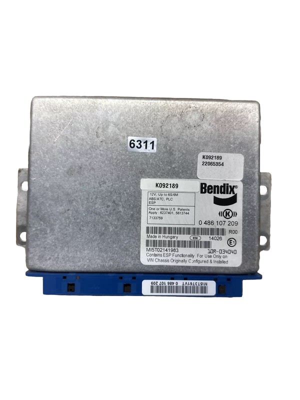 ✅ 2015 Volvo VNL Bendix ABS Modem K092189 22065354 OEM ✅