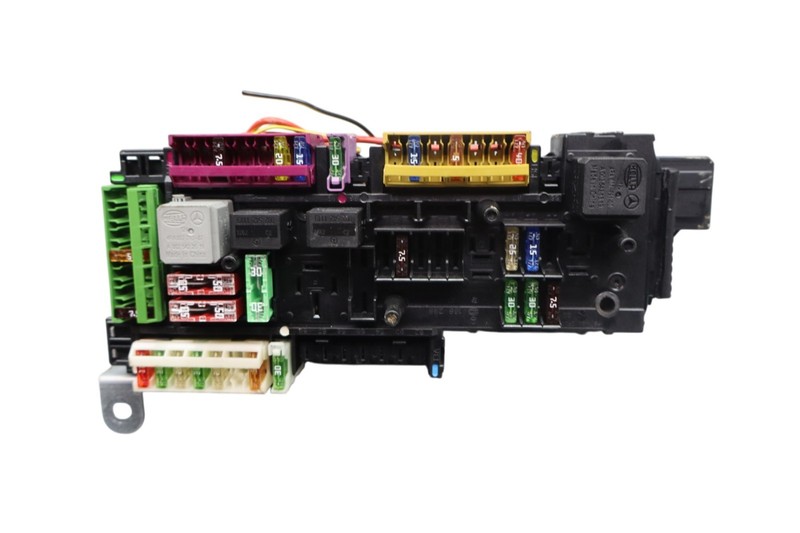 06-13 Mercedes W221 S400 C350 E350 Rear Trunk Sam Junction Fuse Relay Box Oem