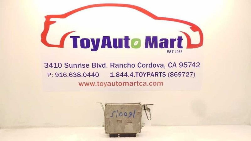 09 TOYOTA MATRIX 1.8L ENGINE ECM PASSENGER RIGHT DASH