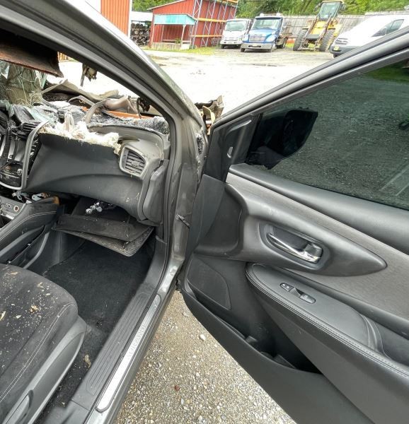 2015-2022 NISSAN MURANO LEFT A PILLAR GRAY PC: KAD 3.5L AT AWD 48909