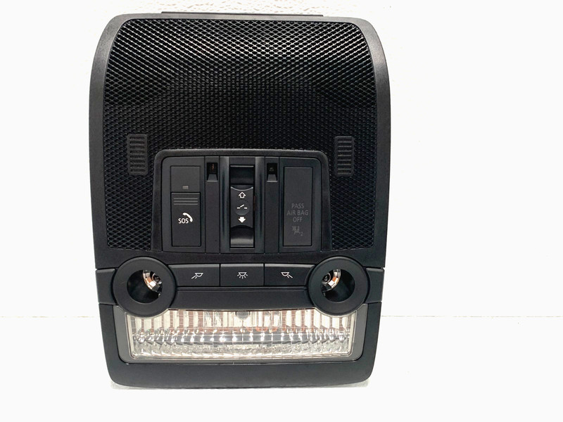 12 13 BMW X5 E70 FRONT OVERHEAD SUNROOF DOME SWITCH CONTROL UNIT OEM #A0.11