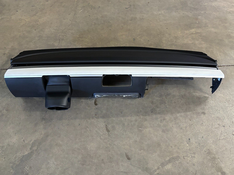 2017-2023 Tesla Model 3 Dash Dashboard Instrument Cover Panel White 1493 OEM