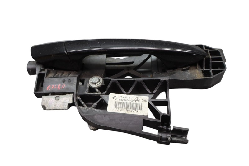 07-13 Mercedes W221 S400 S550 Rear Right Exterior Door Handle Keyless Go Oem