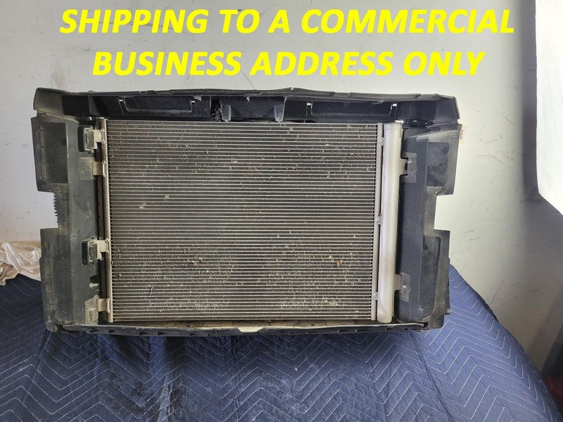 Used Oem Mercedes Engine Radiator Condenser & Cooling Fan 2020-2023 GLB 250 2.0L