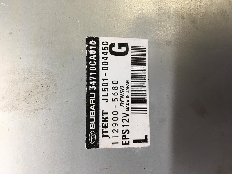 2013 SUBARU BR-Z Steering control module 34710CA010 OEM 13 14 15
