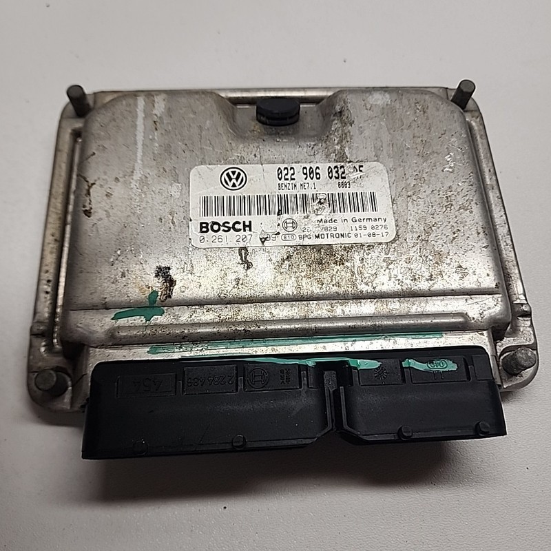 02 2003 Volkswagen Eurovan T4 VR6 ECU ECM PCM Engine Computer 022 906 032 AF OE