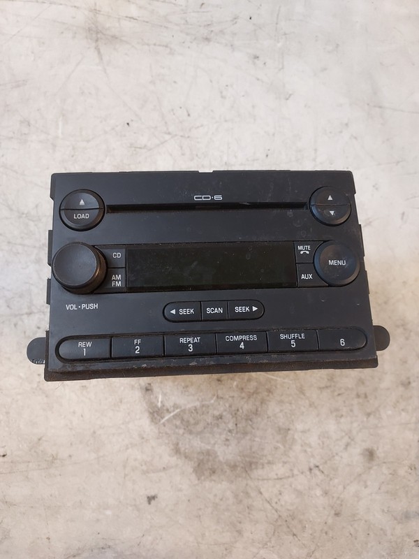 05-07 F250 Super Duty Radio Receiver 6 CD Disc Changer Player OEM 6c3t-18c815-ab