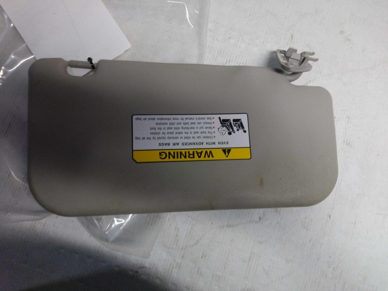 2019 Mitsubishi Mirage Black Used Sun Visor OEM Part 7613695