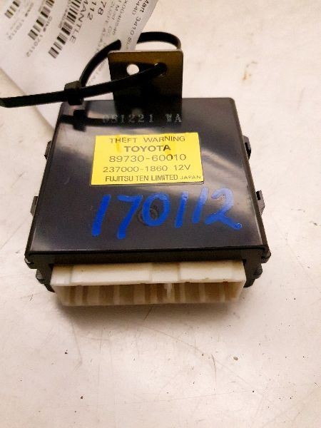 98-02 LEXUS LX470 THEFT-LOCKING SECURITY CONTROL MODULE ECM ASSEMBLY