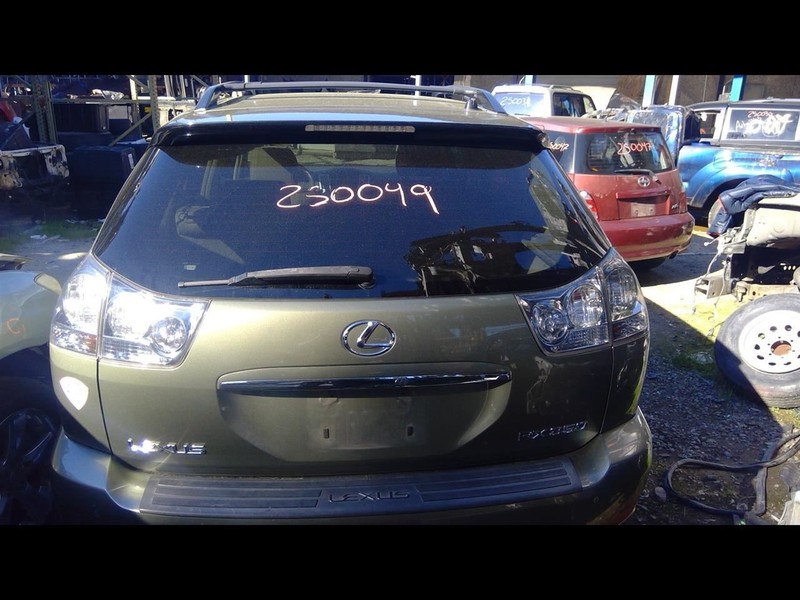07 08 09 LEXUS RX350 REAR BUMPER ASSEMBLY SCRATCHES