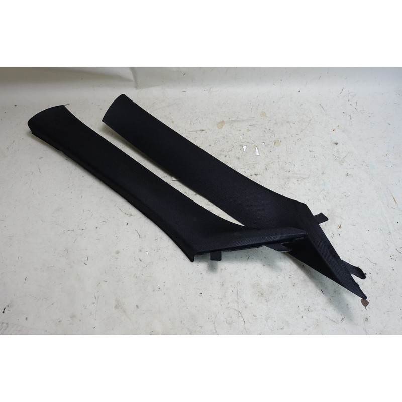 12-18 BMW F30 F31 F80 3-Series Front A- Pillar Windshield Cover Pair Black OEM