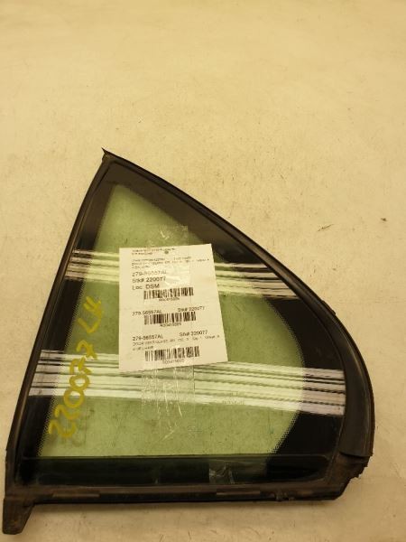 01-06 LEXUS LS430 4.3L DRIVER SIDE REAR DOOR VENT GLASS