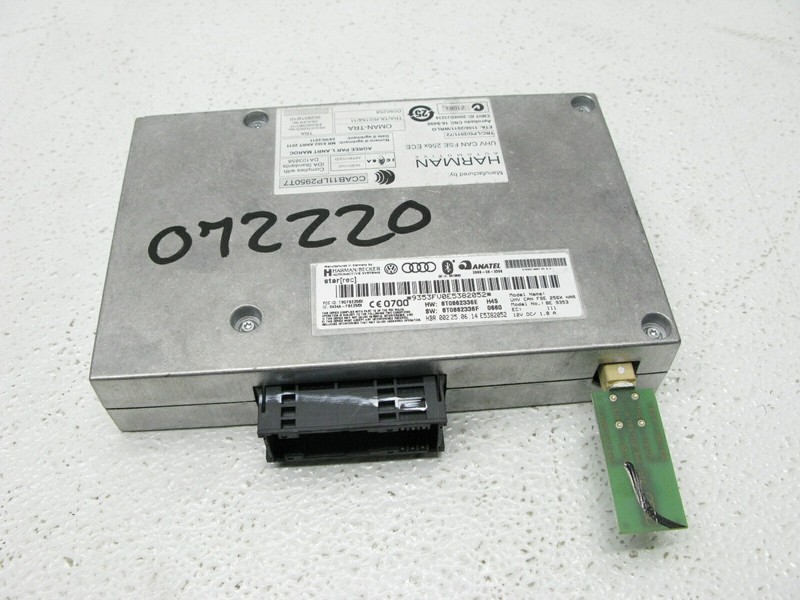 13-16 AUDI 8T A5 S5 A4 BLUETOOTH COMMUNICATION INTERFACE CONTROL MODULE OEM 0722