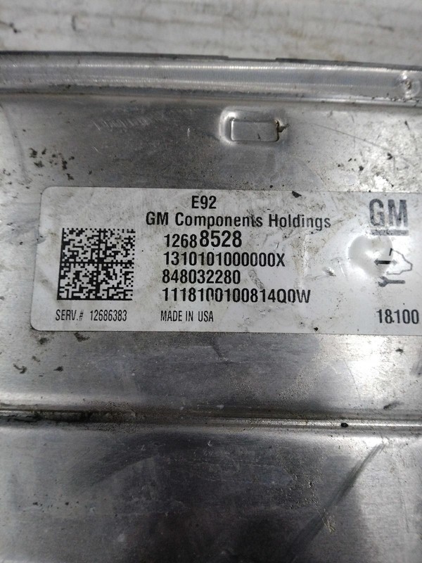 2018 Chevrolet Suburban 1500 Engine Control Module ECM OEM 12680656 119K Miles