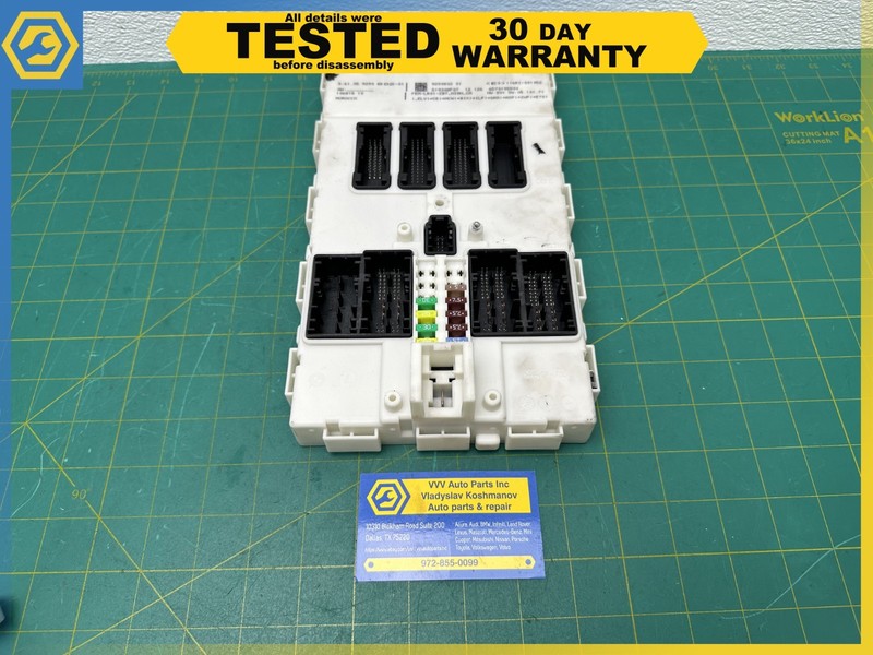 2012 BMW F30 328i 335i FRONT BCM BODY CONTROL MODULE OEM 9290802