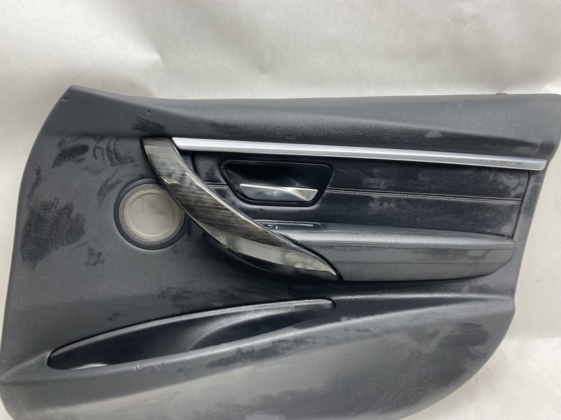 2016-2018 BMW 340I XDRIVE FRONT RIGHT SIDE INTERIOR DOOR PANEL TRIM BLACK OEM